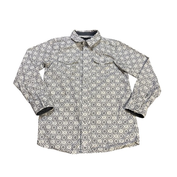 Cody James Pearl Snap Shirt All Over Print‎ Youth Medium Western AOP - Picture 1 of 10